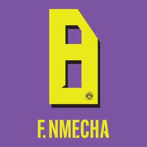 Original Jersey - Flock BVB BORUSSIA DORTMUND 3rd 26 / 27 - #8 F. NMECHA - sportiger.de
