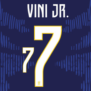 Original Camiseta - Flocado CBF BRASIL - Away CM 2026 - 7 VINI JR. - sportiger.de