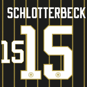 Original Trikot - Flock DFB DEUTSCHLAND 3rd 2026 - #15 SCHLOTTERBECK - sportiger.de