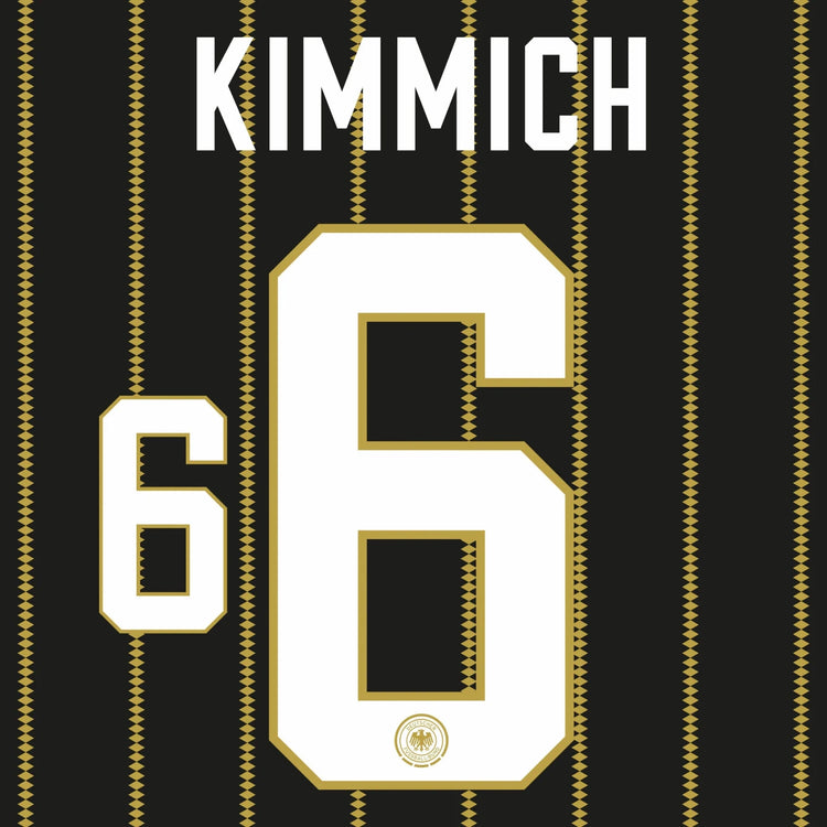 Original Trikot - Flock DFB DEUTSCHLAND 3rd 2026 - #6 KIMMICH - sportiger.de