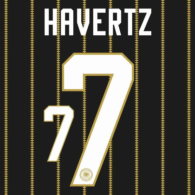 Original Trikot - Flock DFB DEUTSCHLAND 3rd 2026 - #7 HAVERTZ - sportiger.de