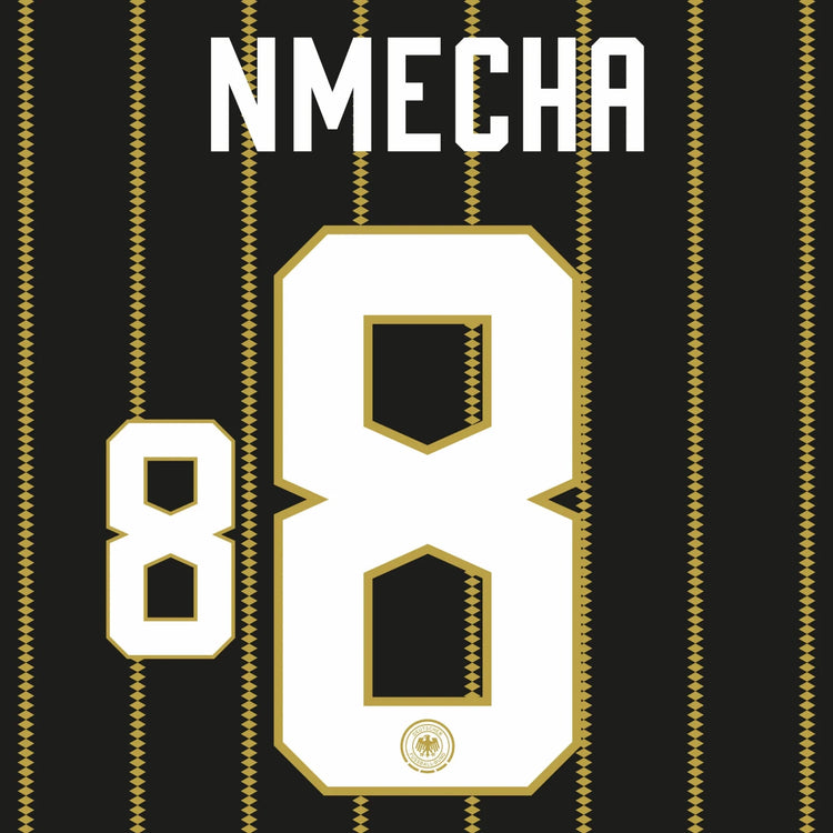 Original Trikot - Flock DFB DEUTSCHLAND 3rd 2026 - #8 NMECHA - sportiger.de