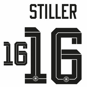 Original Trikot - Flock DFB DEUTSCHLAND Home WM 2026 - 16 STILLER - sportiger.de