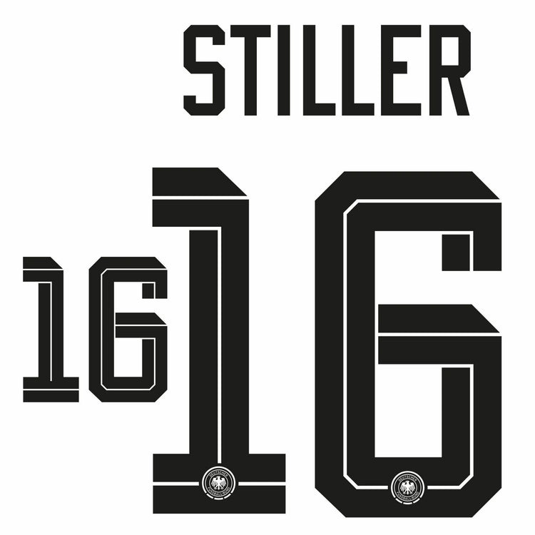Original Trikot - Flock DFB DEUTSCHLAND Home WM 2026 - 16 STILLER - sportiger.de