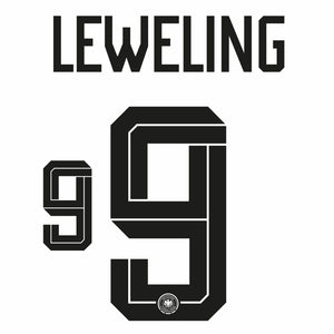 Original Trikot - Flock DFB DEUTSCHLAND Home WM 2026 - 9 LEWELING - sportiger.de