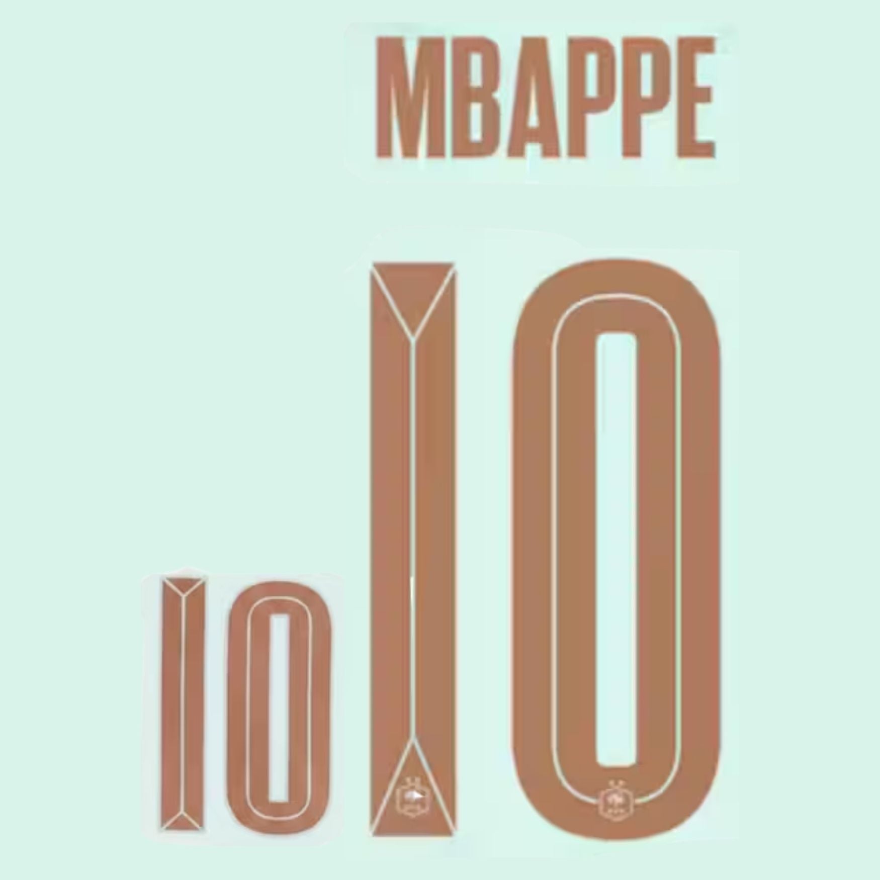 Maillot original - Flock FFF FRANCE Extérieur CM 2026 - #10 MBAPPE - sportiger.de