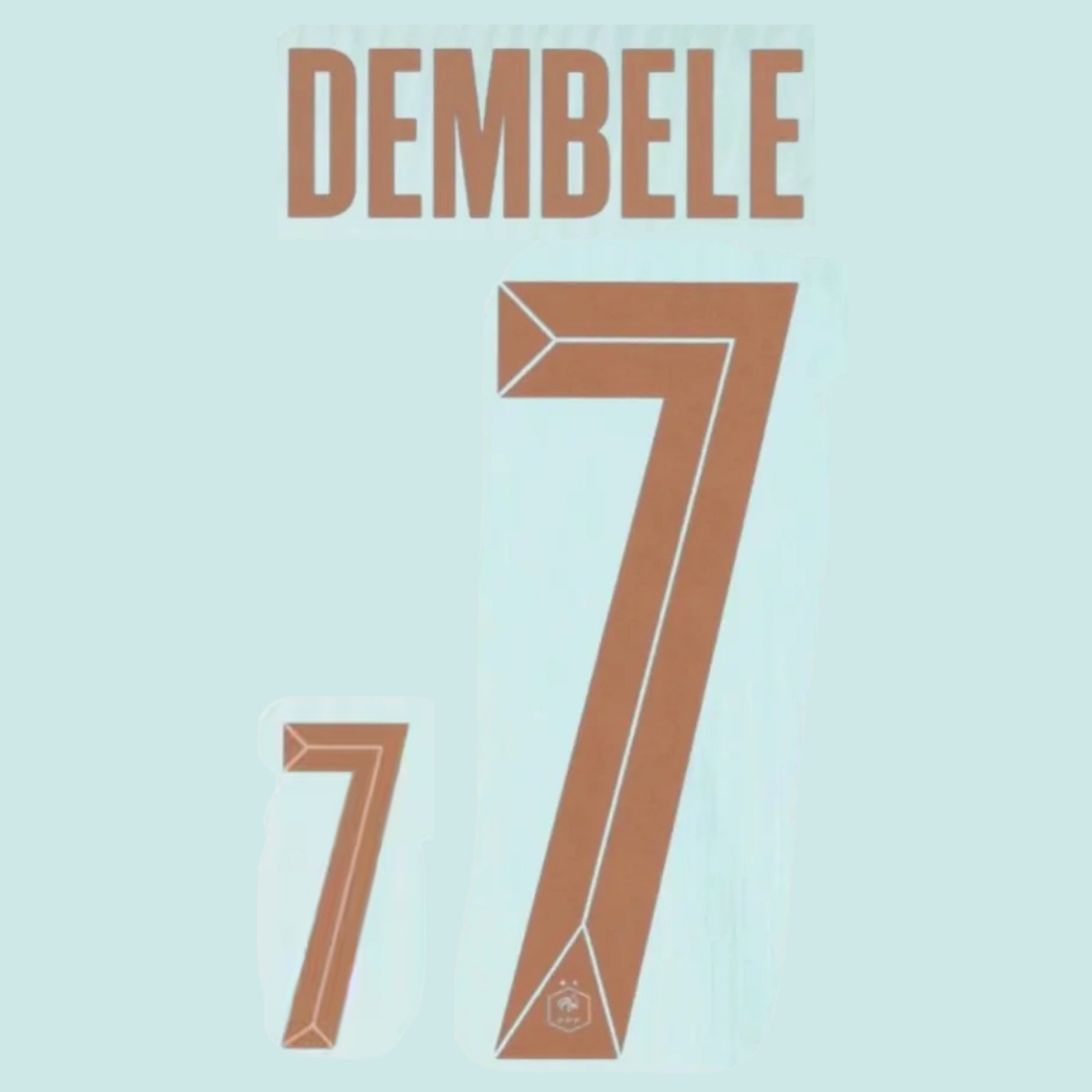 Original Trikot - Flock FFF FRANKREICH Away WM 2026 - 7 DEMBELE - sportiger.de