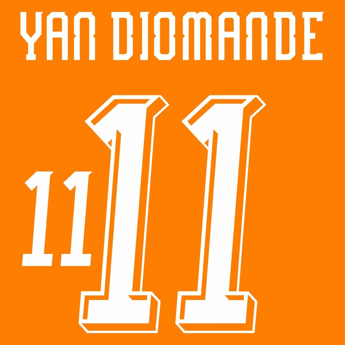 Original Trikot - Flock FIF ELFENBEINKÜSTE Home WM 2026 - #11 YAN DIOMANDE - sportiger.de