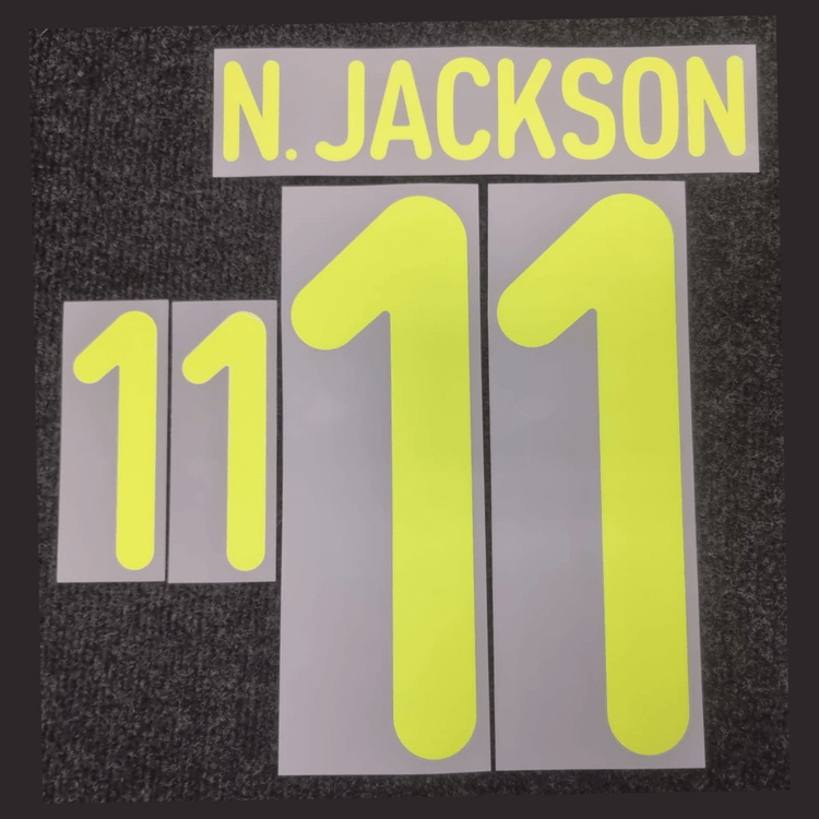 Original Trikot - Flock FSF SENEGAL Away 25 / 26 - 11 N. JACKSON - sportiger.de