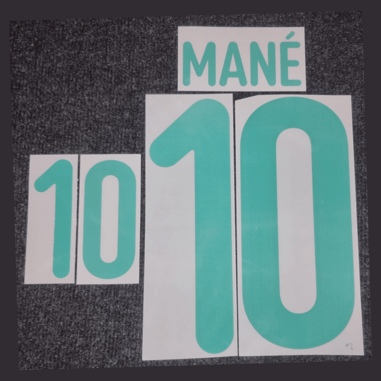 Original Trikot - Flock FSF SENEGAL Home 25 / 26 - 10 MANÉ - sportiger.de