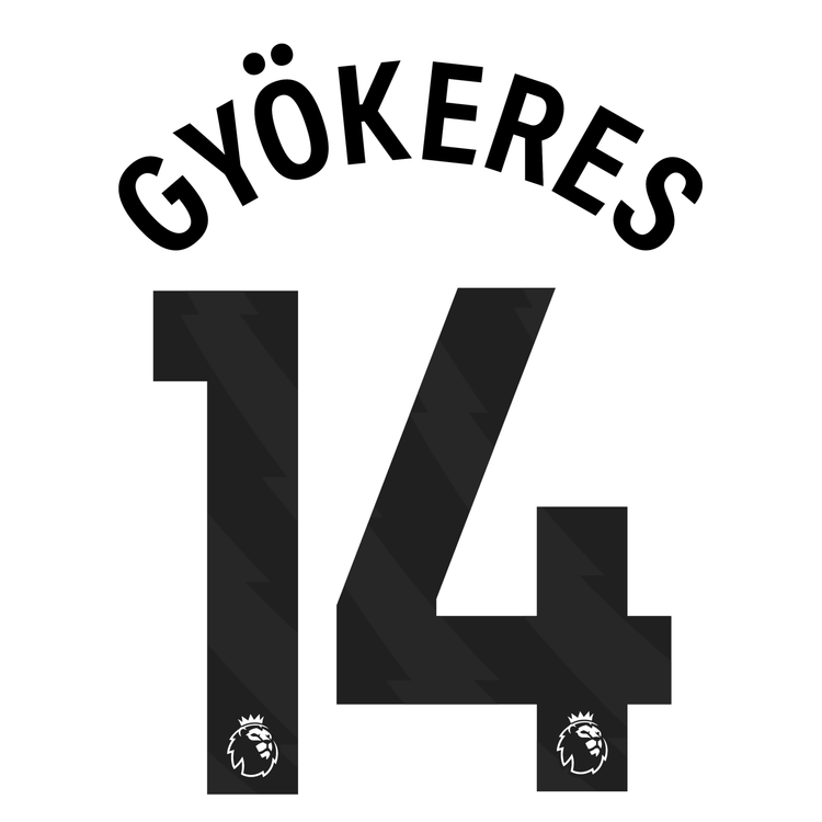 Original Camiseta - Flock PREMIER LEAGUE 25 / 26 - 14 GYÖKERES - sportiger.de