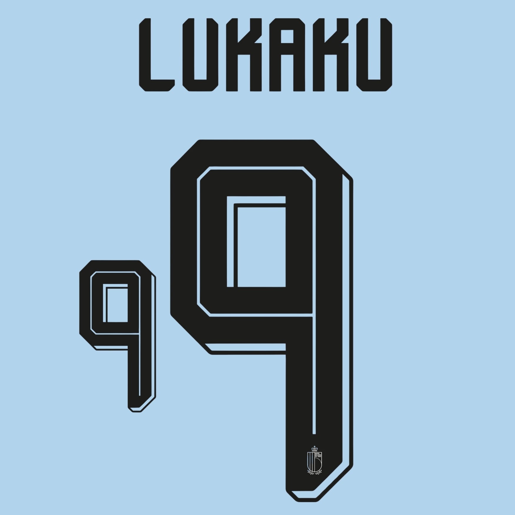 Original Trikot - Flock RBFA Belgien Away WM 2026 - 9 LUKAKU - sportiger.de