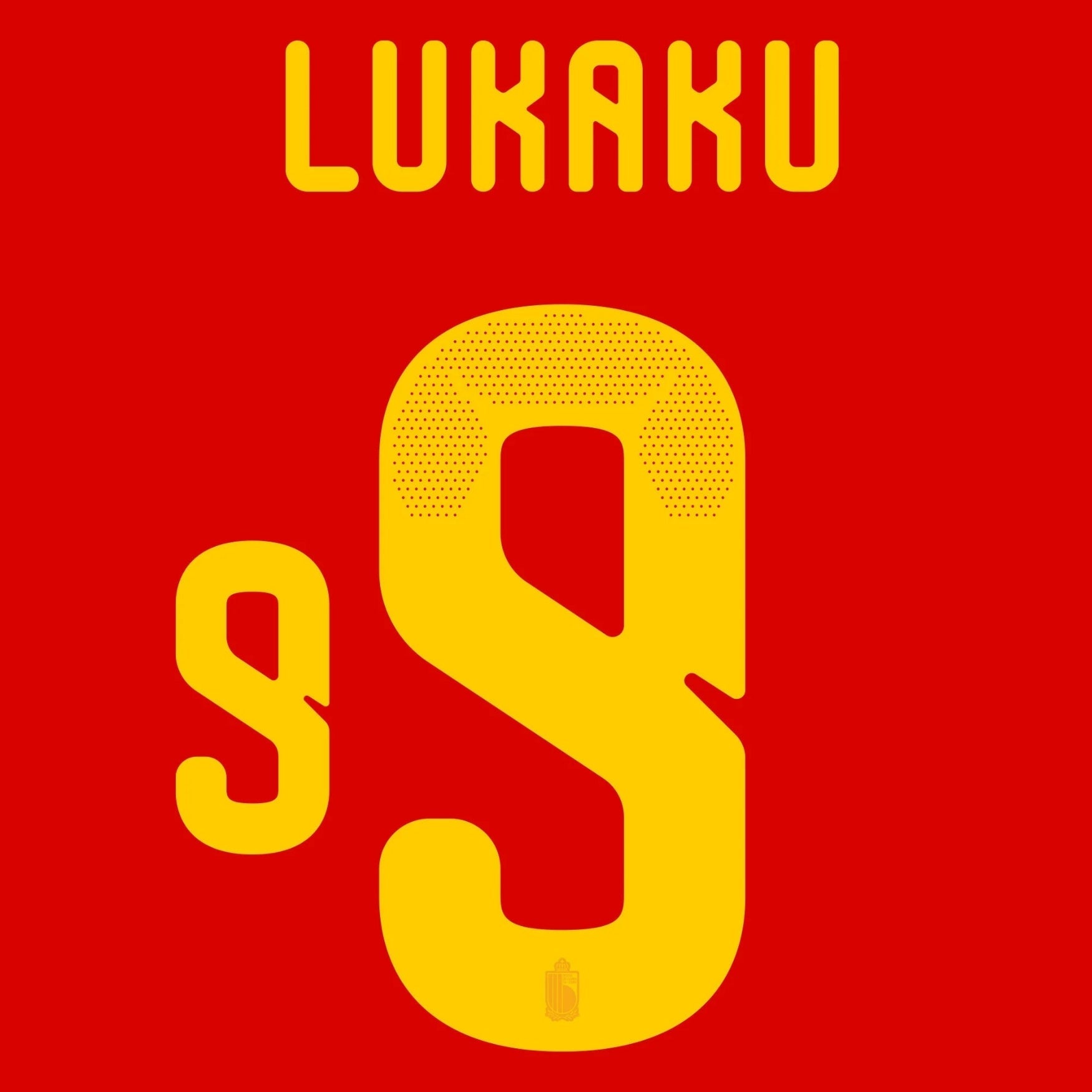 Original Trikot - Flock RBFA Belgien Home WM 2026 - 9 LUKAKU - sportiger.de