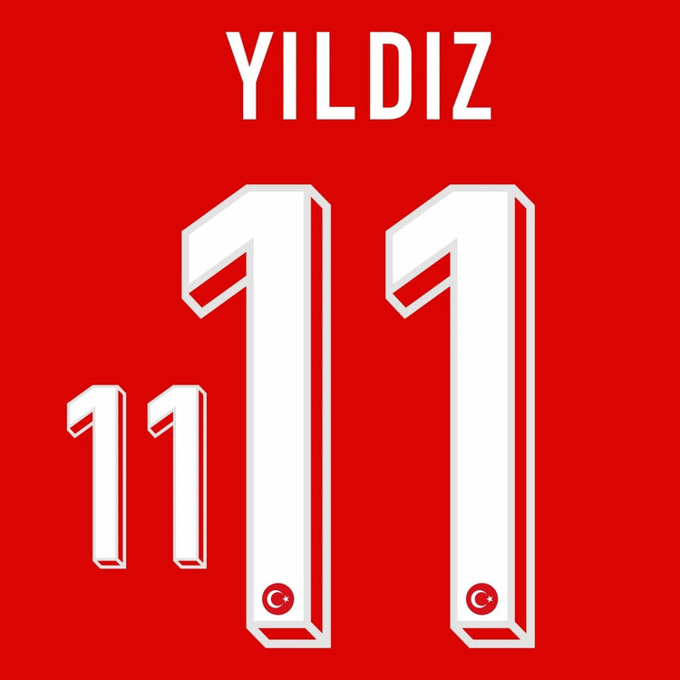 Original Trikot - Flock TFF TÜRKEI Home WM 2026 - 11 YILDIZ - sportiger.de