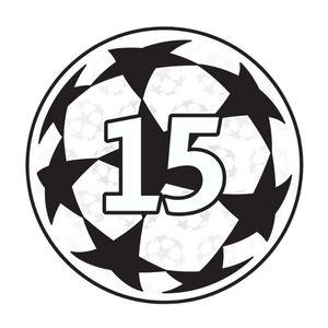 Original UEFA Champions League Starball 15 Patch 25 / 26 (Real Madrid) - sportiger.de