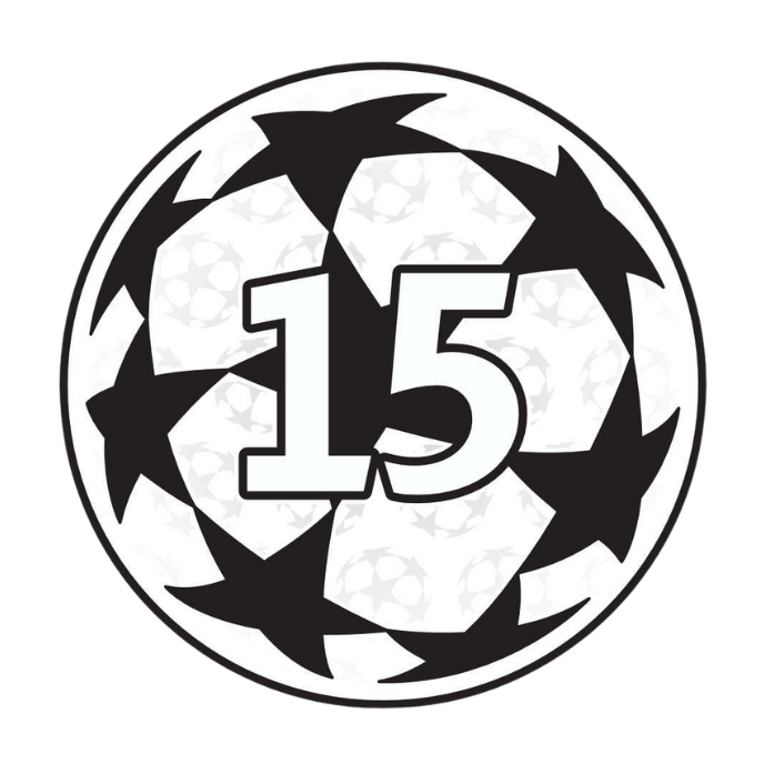 Original UEFA Champions League Starball 15 Patch 25 / 26 (Real Madrid) - sportiger.de