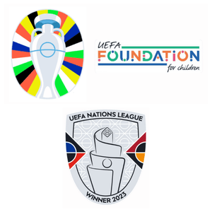 Original UEFA EURO 2024 SPANIEN Patch Set (Ärmel + Brust) - sportiger.de