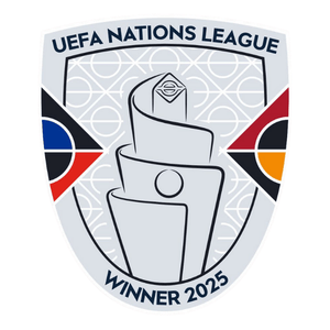 Original UEFA NATIONS LEAGUE Winner Brustlogo 2025 (Portugal) - sportiger.de