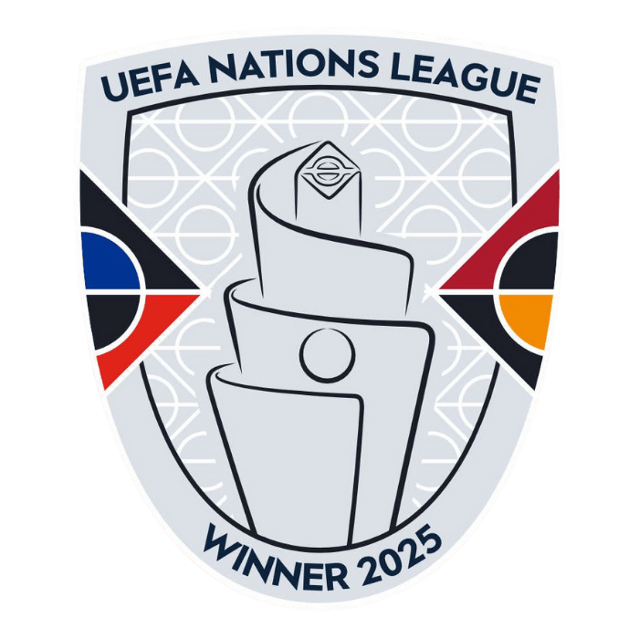 Original UEFA NATIONS LEAGUE Winner Brustlogo 2025 (Portugal) - sportiger.de