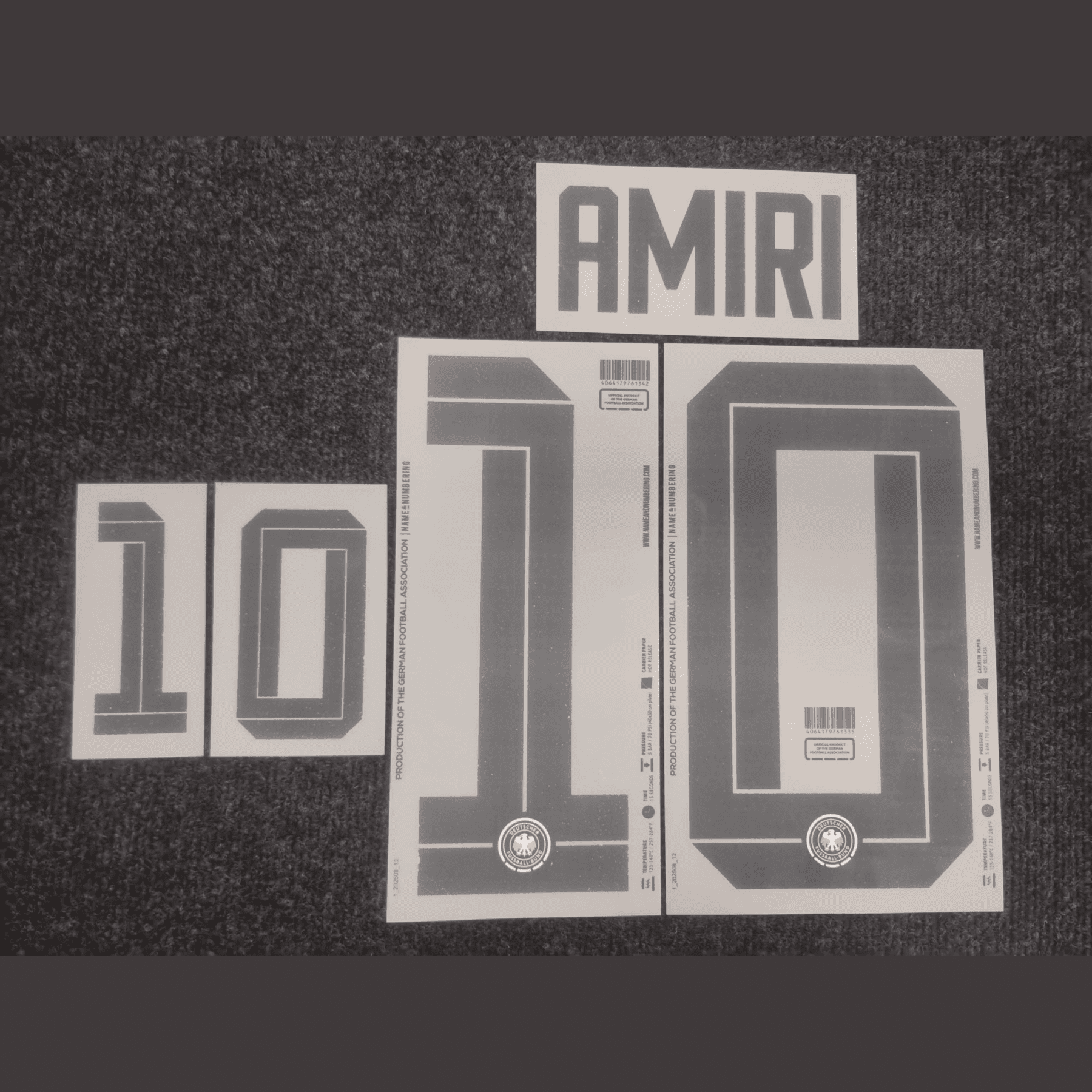 Original WM 2026 DFB DEUTSCHLAND Home Trikot - Flock - AMIRI 10 - sportiger.de