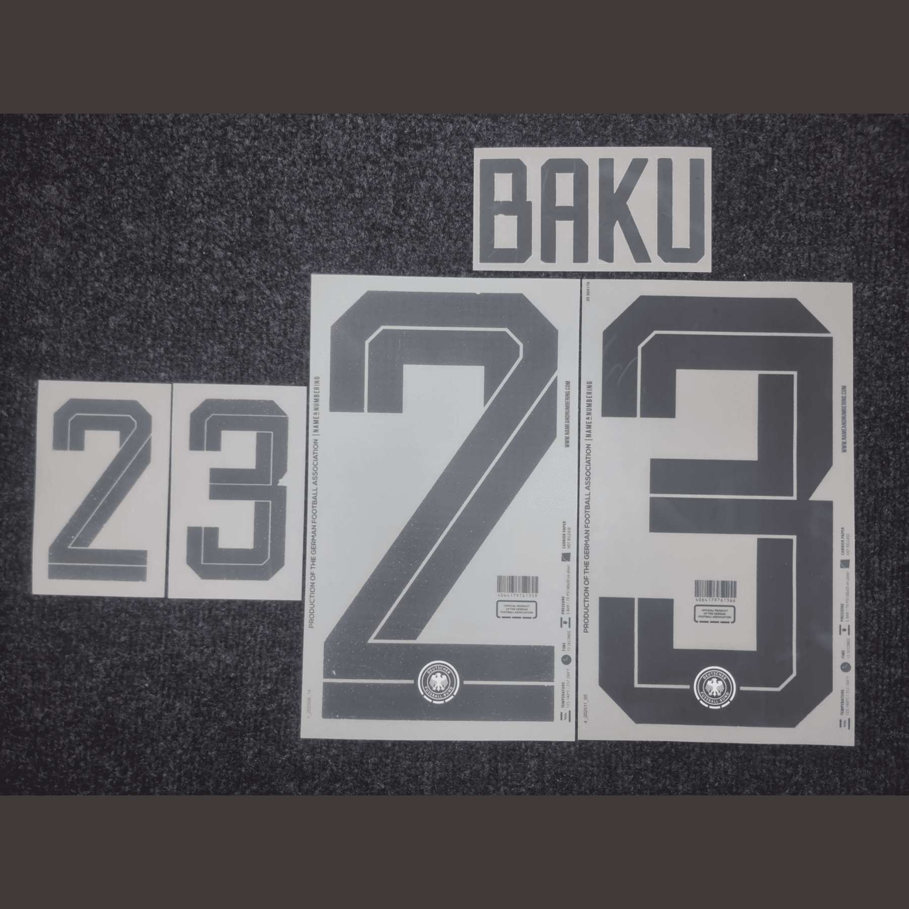 Original WM 2026 DFB DEUTSCHLAND Home Trikot - Flock - BAKU 23 - sportiger.de