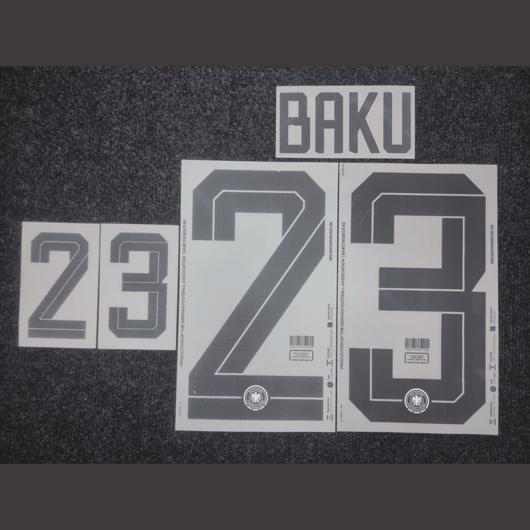 Original WM 2026 DFB DEUTSCHLAND Home Trikot - Flock - BAKU 23 - sportiger.de
