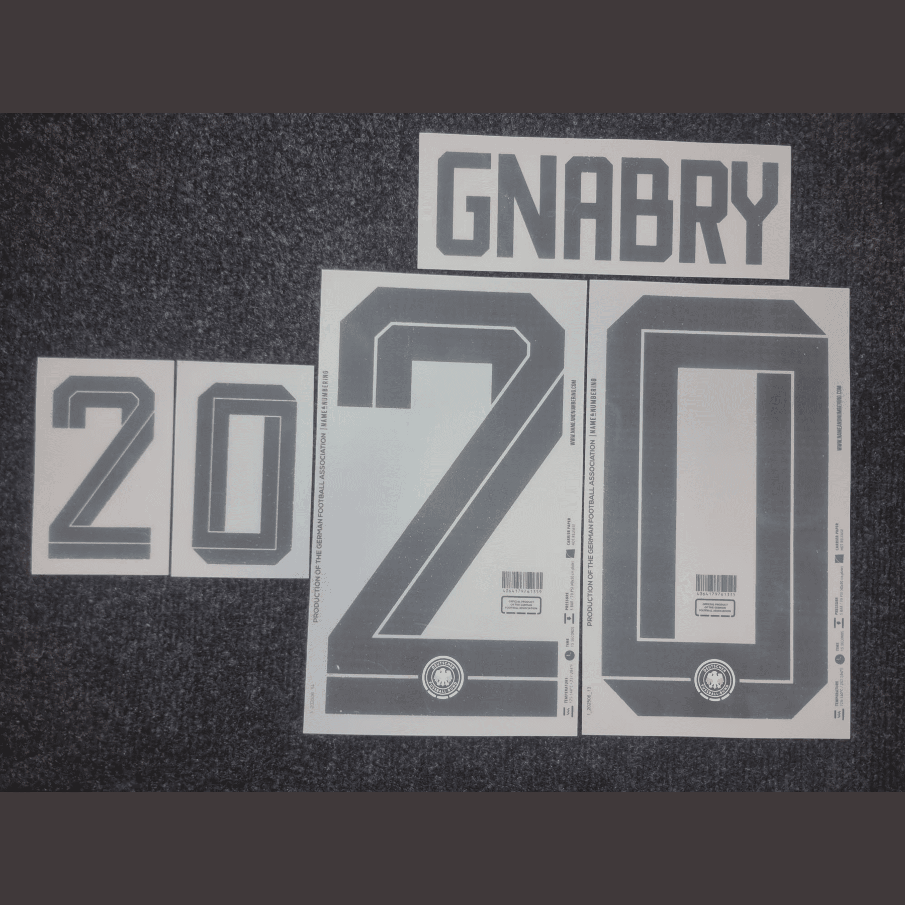 Original WM 2026 DFB DEUTSCHLAND Home Trikot - Flock - GNABRY 20 - sportiger.de