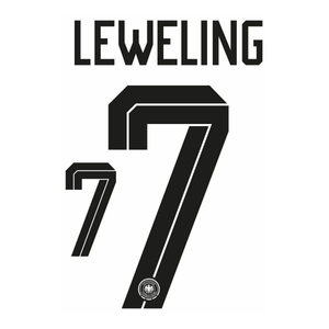 Original WM 2026 DFB DEUTSCHLAND Home Trikot - Flock - LEWELING 7 - sportiger.de