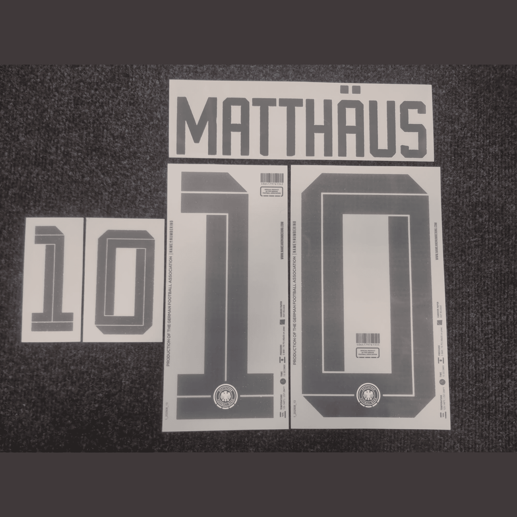 Original WM 2026 DFB DEUTSCHLAND Home Trikot - Flock - MATTHÄUS 10 (Legend) - sportiger.de