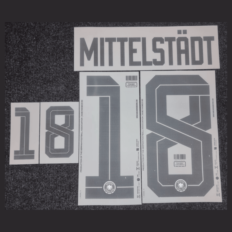 Original WM 2026 DFB DEUTSCHLAND Home Trikot - Flock - MITTELSTÄDT 18 - sportiger.de