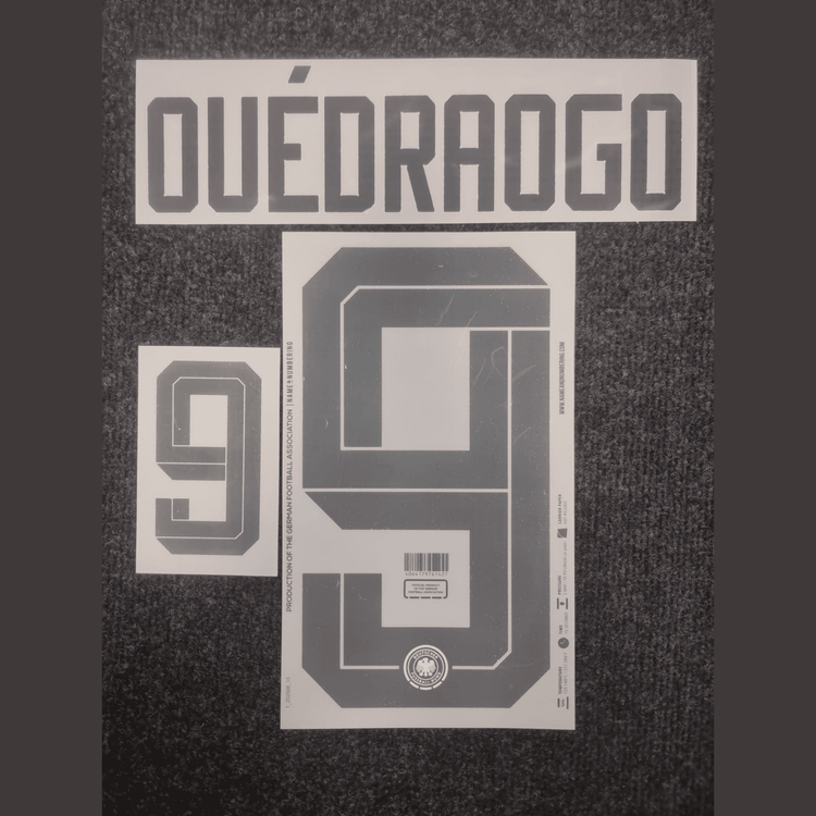Original WM 2026 DFB DEUTSCHLAND Home Trikot - Flock - QUEDRAOGO 9 - sportiger.de