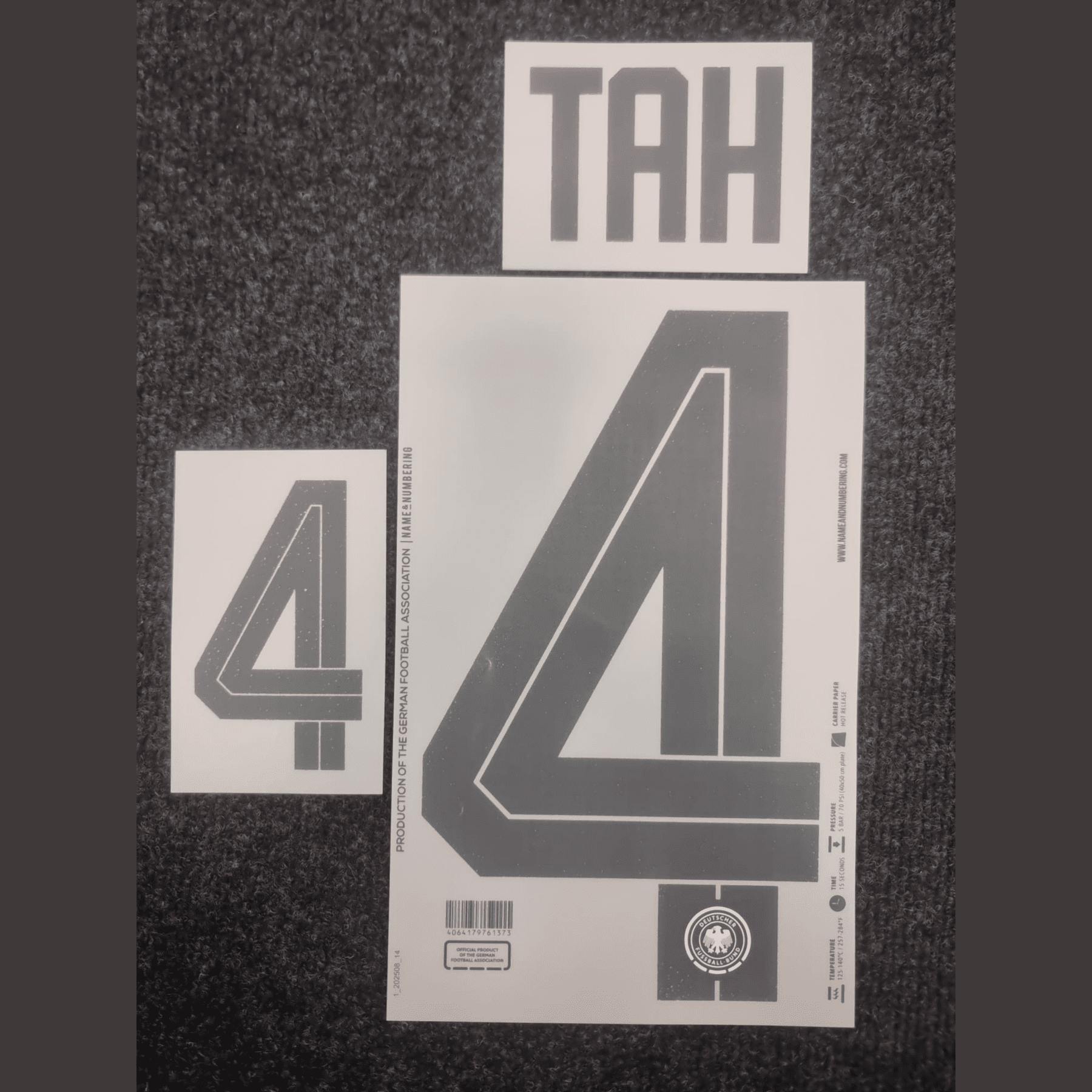 Original WM 2026 DFB DEUTSCHLAND Home Trikot - Flock - TAH 4 - sportiger.de