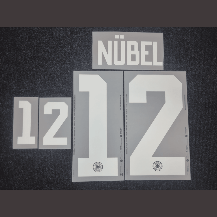 Original WM 2026 DFB DEUTSCHLAND Torwart Trikot - Flock - NÜBEL 12 - sportiger.de