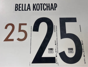 Original WM 22 DFB Deutschland Home Trikot - Flock - BELLA KOTCHAP 25 - sportiger.de