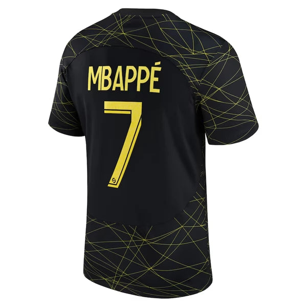 PSG PARIS SAINT-GERMAIN Trikot 4th Kinder 22 / 23 - MBAPPÉ 7