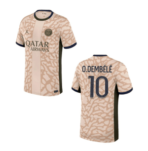 PARIS SAINT - GERMAIN Trikot 4th Kinder 23 / 24 - O. DEMBELE 10 - sportiger.de