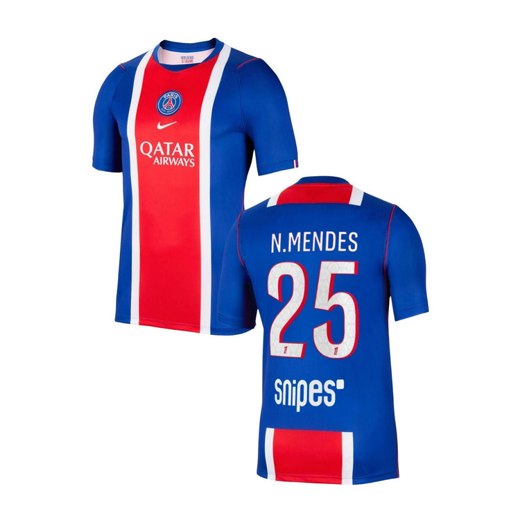PSG PARIS SAINT-GERMAIN Trikot Home Herren 26 / 27 - N. MENDES 25 - sportiger.de