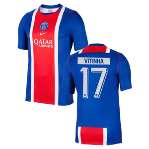 PSG PARIS SAINT-GERMAIN Home Jersey Men 26 / 27 - VITINHA 17 (Champions League Style) - sportiger.de