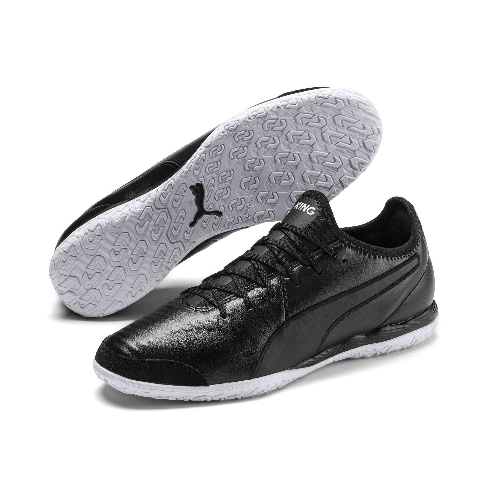 puma KING PRO IT Hallenschuh schwarz