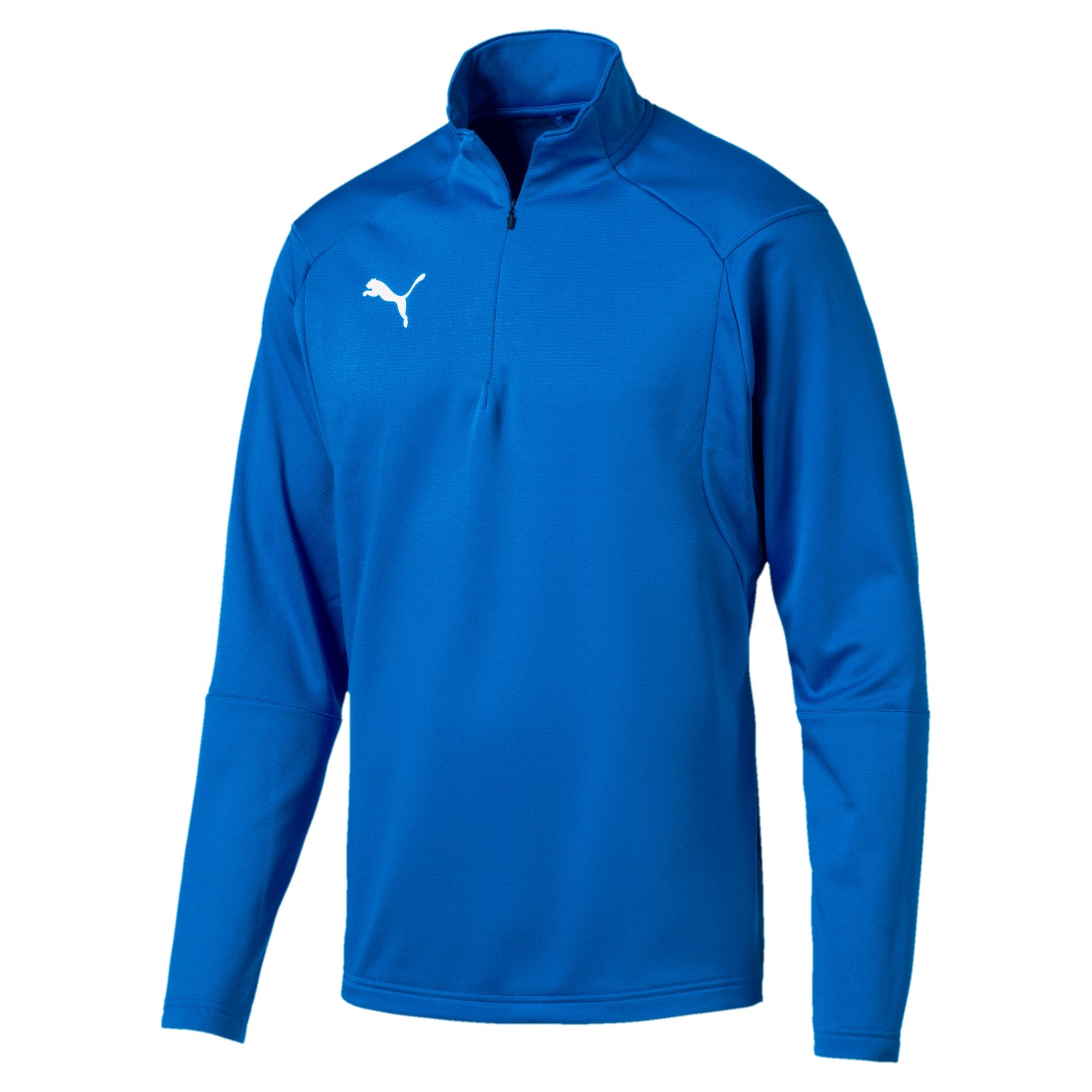 puma LIGA TRAINING 1/4 ZIP TOP Herren blau