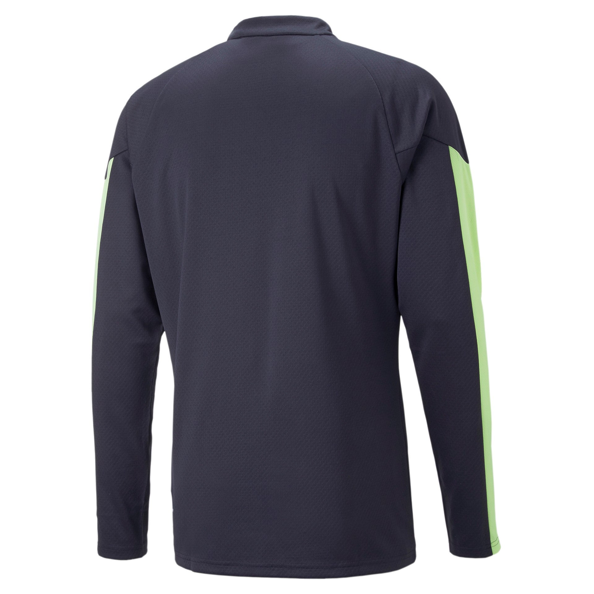 puma IndividualFINAL 1/4 ZIP TOP Training Herren lila-grün