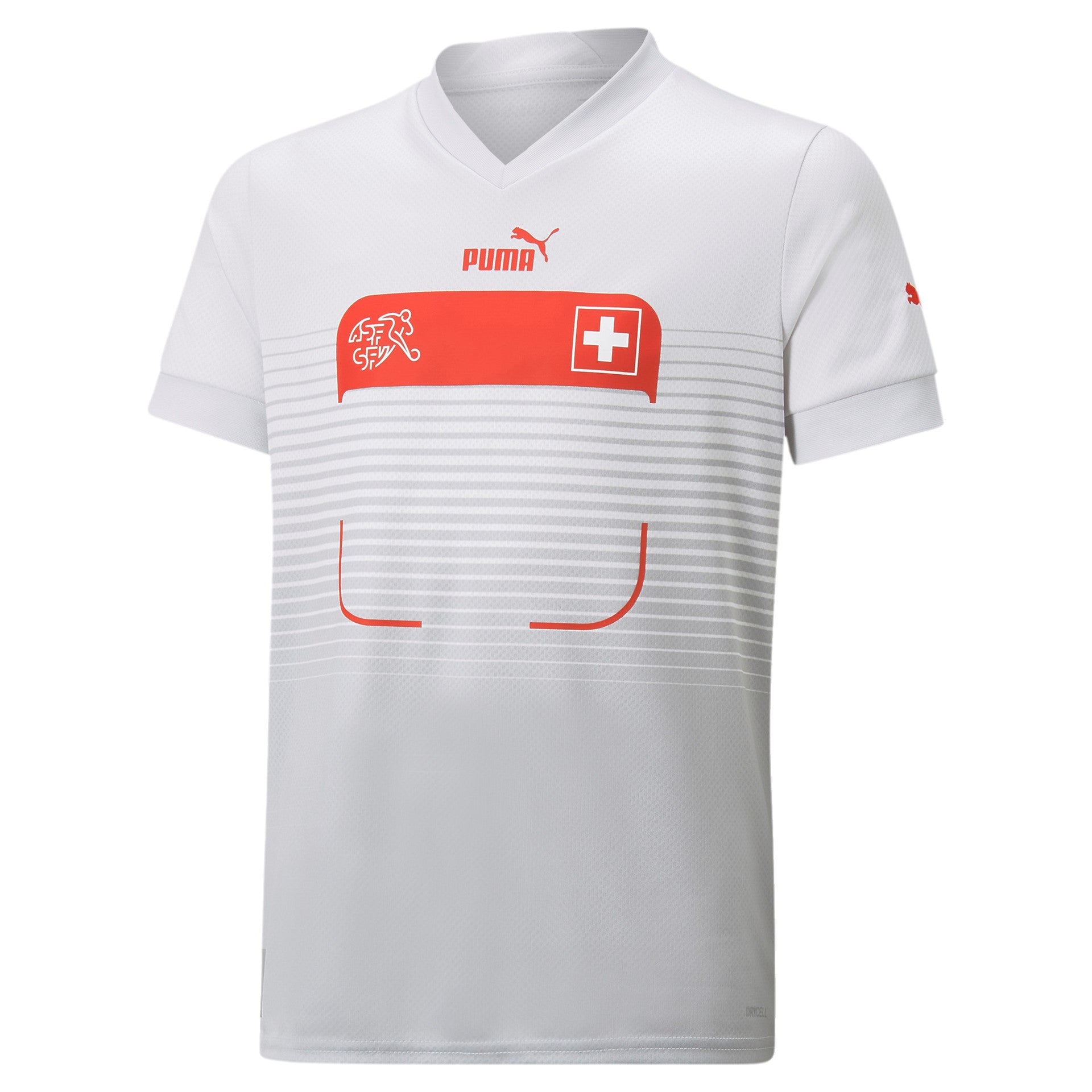 puma SCHWEIZ Trikot Away Kinder WM 2022