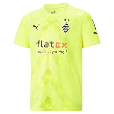 puma BORUSSIA MÖNCHENGLADBACH Trikot Torwart Kinder 22 / 23 gelb