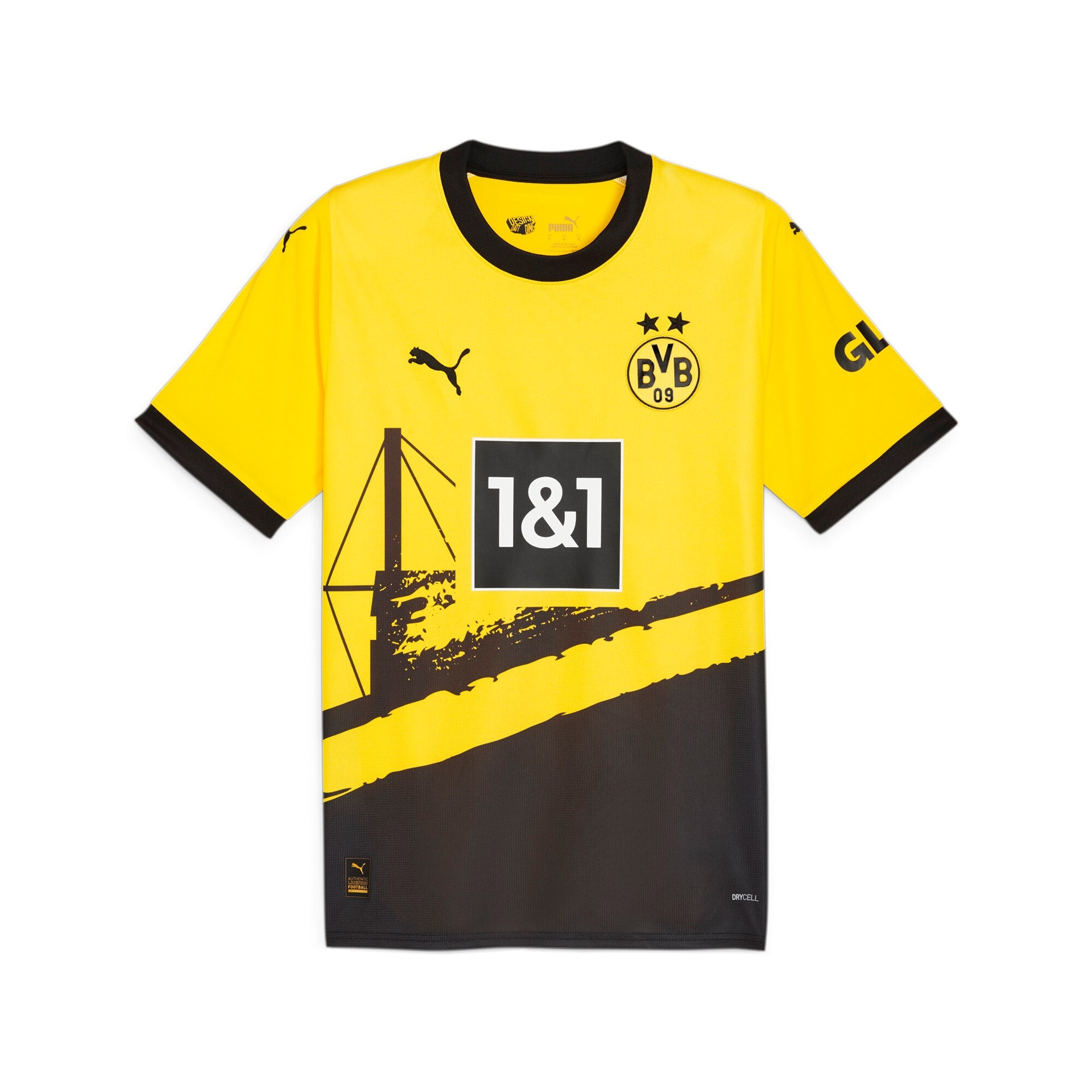 puma BVB BORUSSIA DORTMUND Trikot Home Herren 23 / 24