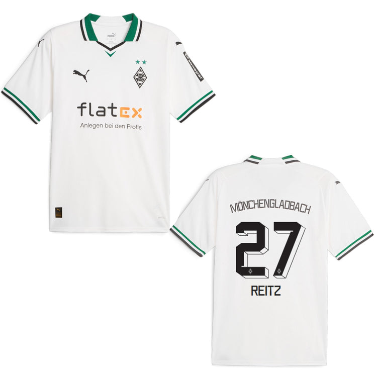 puma BMG BORUSSIA MÖNCHENGLADBACH Trikot Home Kinder 23 / 24 - REITZ 27 - sportiger.de