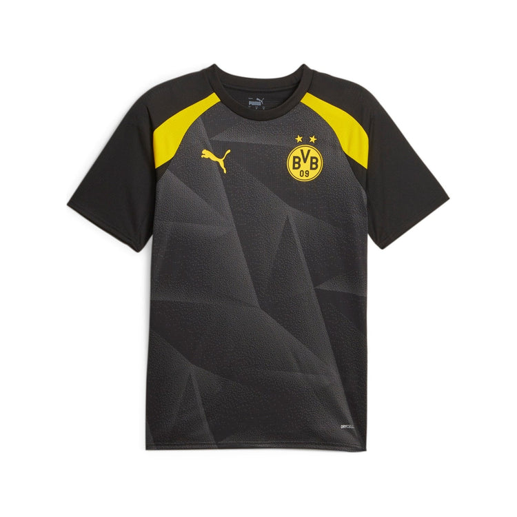 puma BVB BORUSSIA DORTMUND Pre - Match Shirt Herren 23 / 24 schwarz - sportiger.de