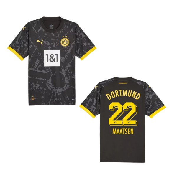 puma BVB BORUSSIA DORTMUND Trikot Away Frauen 23 / 24 - MAATSEN 22 - sportiger.de