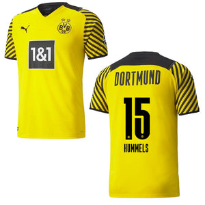 puma BVB BORUSSIA DORTMUND Trikot Home Herren 21 / 22 - HUMMELS 15 - sportiger.de