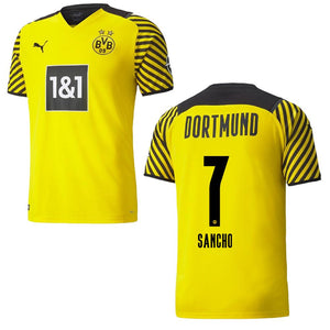 puma BVB BORUSSIA DORTMUND Trikot Home Kinder 21 / 22 - SANCHO 7 - sportiger.de