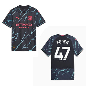 puma MANCHESTER CITY Trikot 3rd Herren 23 / 24 - FODEN 47 - sportiger.de